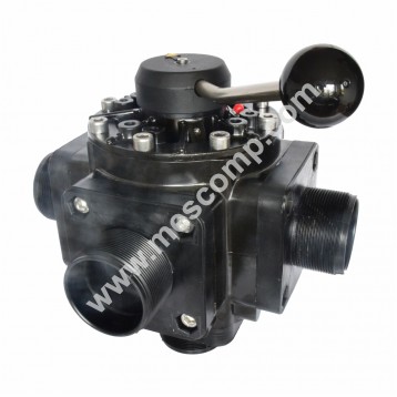 5 ways aluminium ball valve...